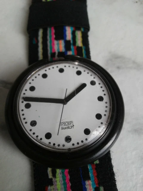 OROLOGIO POP SWATCH Vintage Anni 90 Funzionante Ottime Condizioni