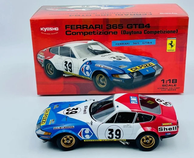 ミニカー FERRARI 365 GTB/4 COMPETIZIONE 1:18 1/18 KYOSHO FERRARI 365 GTB4 DAYTONA COMPETIZIONE RACE CAR