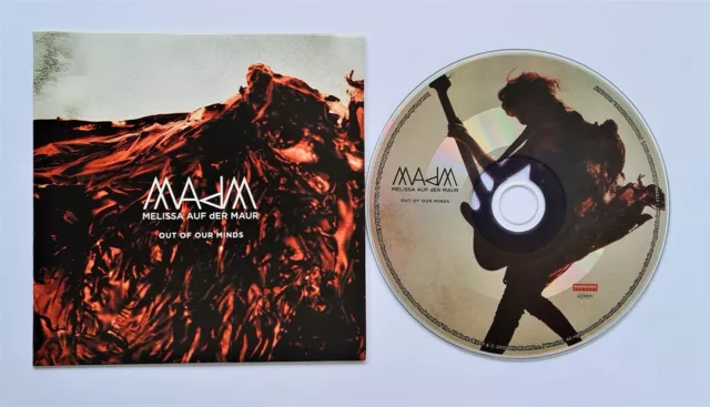 MELISSA AUF DER MAUR Out of our minds 1 track PR0M0 CD Single Card sleeve