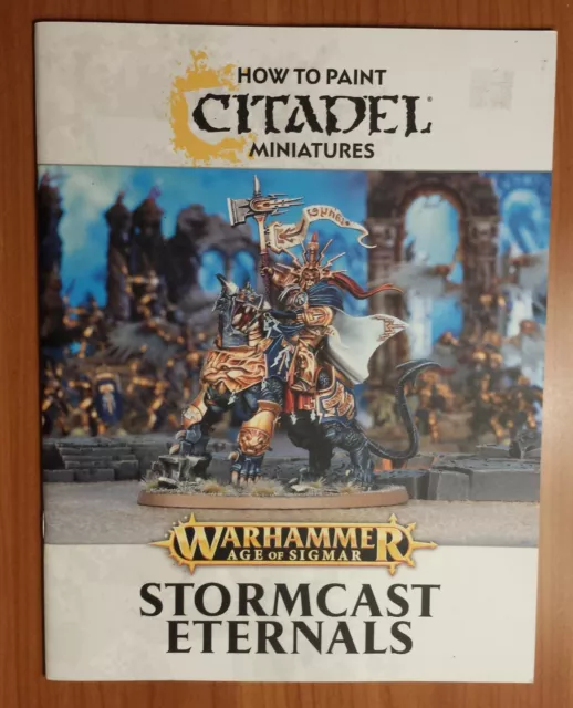 HOW TO PAINT Citadel Miniatures Stormcast Eternals warhammer age of ...