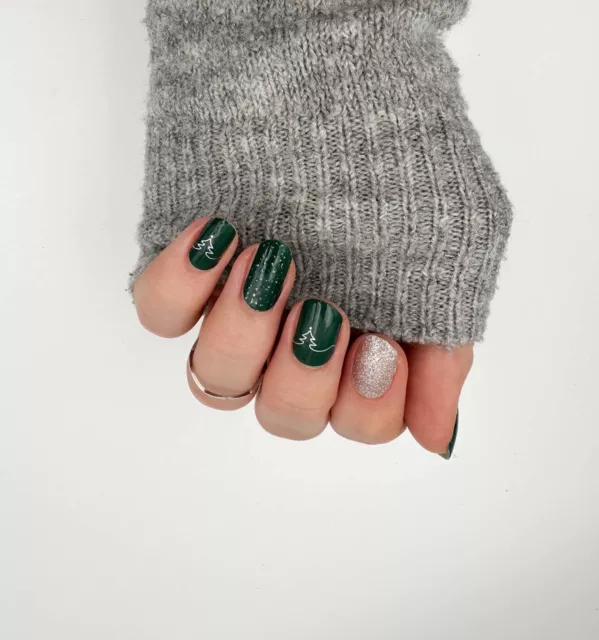 Fairy Nail UV Nagelfolien selbstklebende Gelfolien Weihnachten Nailwraps