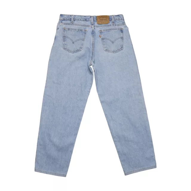 Vtg 80’s Levis 550 Orange Tab Jeans Mens 34 X 32 (32 X 28)  Tapered Blue