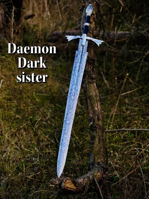 Sword Daemon Dark Sister Targaryen metal Sword, Daemon Targaryen replica Sword,