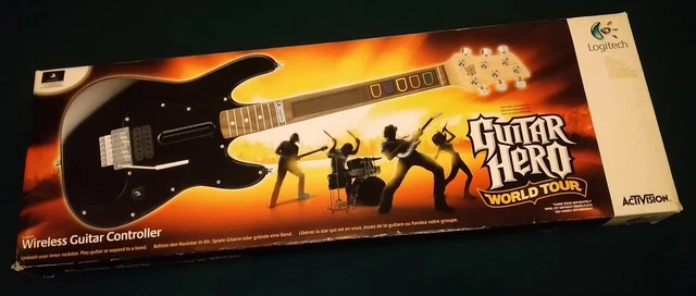 Lot Batterie Et Guitare Guitar Hero World Tour Pour PS3 - Très Bon état