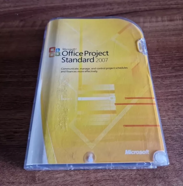 Microsoft Office Project Standard 2007 edizione al dettaglio