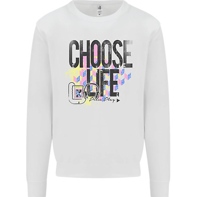 Choose Life Kids Sweatshirt Jumper