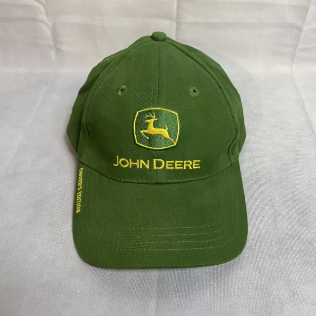 John Deere Owner's Edition Hat - Green Cap, Adjustable NWOT Baseball Trucker Cap