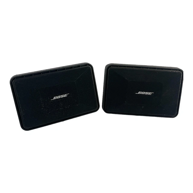 Vintage Bose Roommate Powered Portable Speakers *Pair *Sound Great