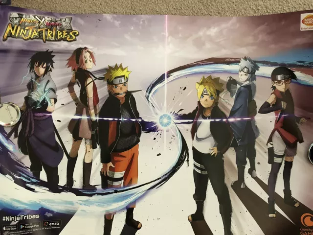 BORUTO: NARUTO THE MOVIE - 11x17 D/S Original Promo Movie Poster