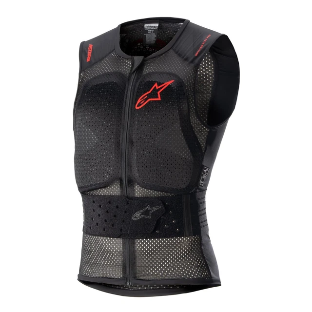 Alpinestars Nucleon Flex Pro Protec Weste Trans Smoke rot schwarz