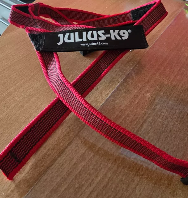 Julius K9 IDC Gurtbandgeschirr mit Logofeld - leichtes Hundegeschirr