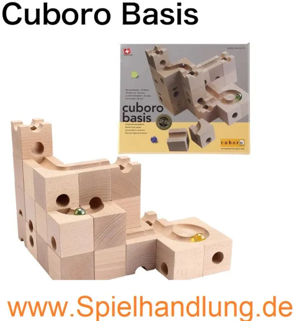 Cuboro Basis Kugelbahn - Grundkasten 30 Bausteine vom Fachhandel ** NEU ** 2