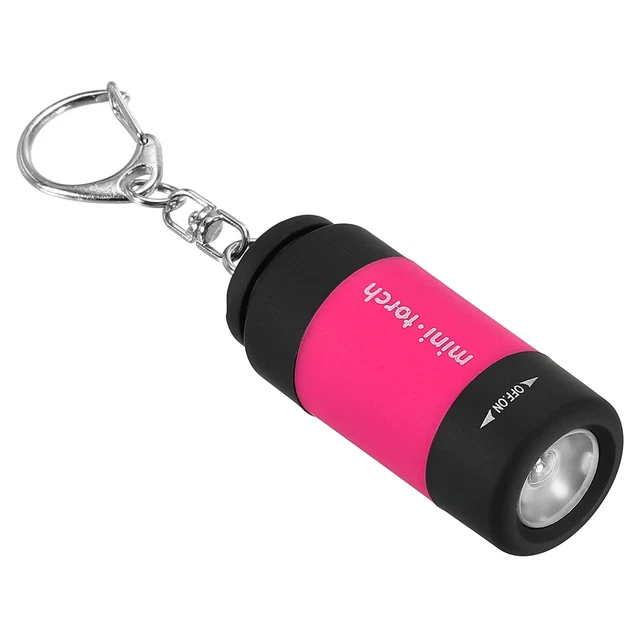 Mini porte-clés multifonctionnel Lampe de travail COB Lampe de poche Super Brigh