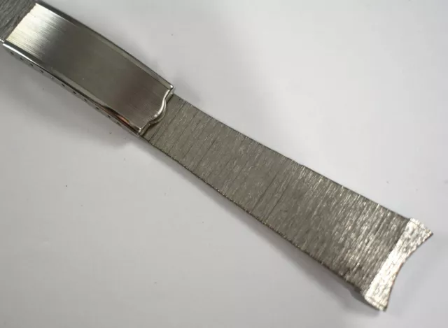 Vintage Kestenmade NOS Stainless Steel Deployment Clasp Watch Band 18.80mm lot.e