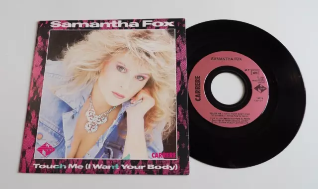 45 Tours Samantha Fox  Touch Me ( I Want Your Body )