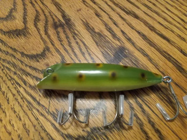 RARE FROG FINISH Late 1920's South Bend Whirl Oreno Lure No.935
