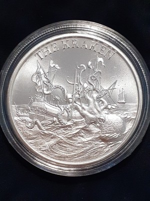 Dune casa house Atreides 1 OZ ARGENTO 999 medaglia d'argento finemente Argento Regalo 