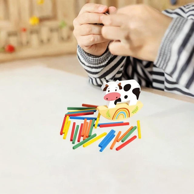 Jeu De Tour Infernale Adulte - 48 Blocs En Bois Avec Messages Coquins - Version Française - Pour Couple Saint-Valentin