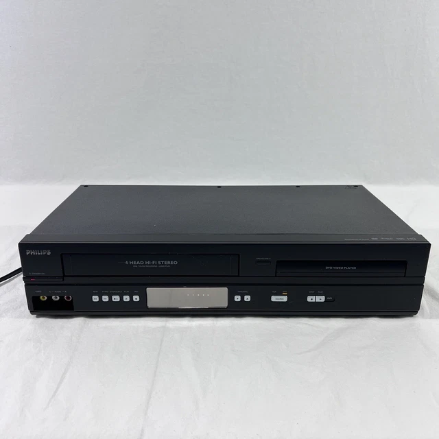 PHILIPS DVD VCR Combo Player 4Head HiFi VHS Recorder DVP3345VB 54.94