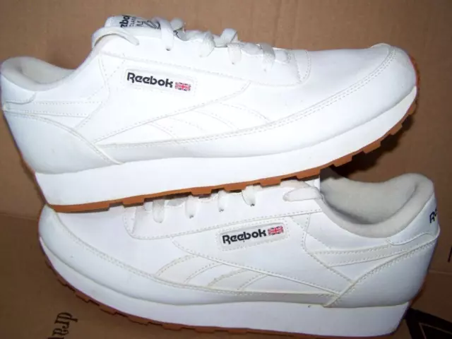 Reebok Shoes Women's Classic Harman Run Sneaker crisp White/Gum 11M Renaissance