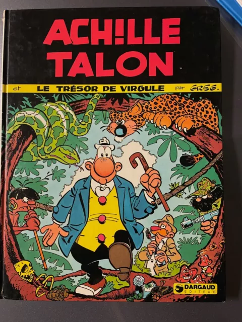 BD. Achile Talon. Le trésor de Virgule. 1983.