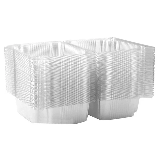 100 Pezzi Scatole Fette Torte Singole, Scatole Torte per Porzioni Torte, 7,3 I G6J9