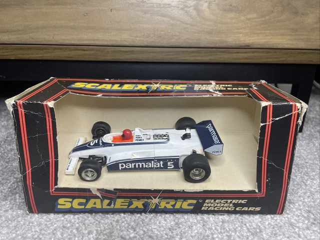 Scalextric C54 France – Lotus Rouge – Voiture De Slot Vintage – Boîte D'origine