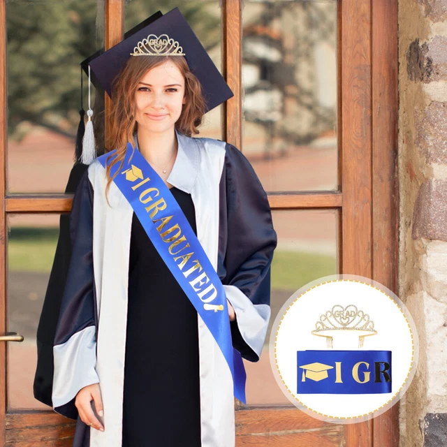 1 JUEGO -Ceremonia de graduación Faja - Clase de 2023 SASH Stratzenstone Grad
