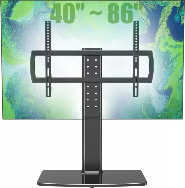 TV Stand/Base Tabletop TV Stand with Wall Mount for 40 to 86 inch