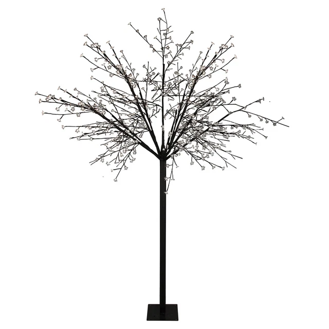 Northlight 8' MultiFunction LED Cherry Blossom Flower Tree Pure White Lights