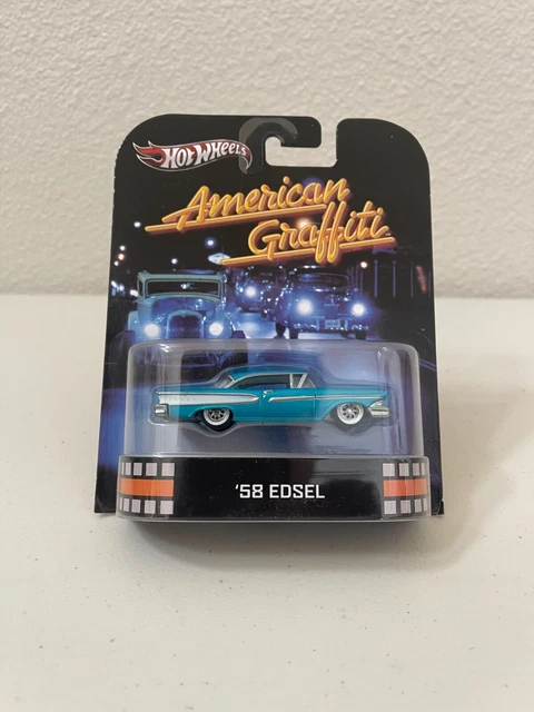 Hot Wheys American Graffiti '58 Edsel – 2013 – Miniature 1/64 Neuve Sous Blister