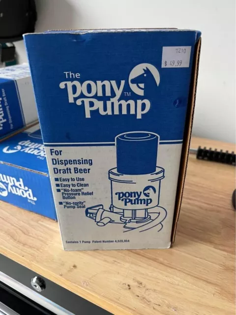 TAPRITE PONY KEG PUMP WITH BOX - for tapping beer from any keg