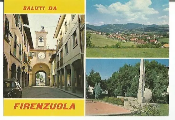 Cartolina-Saluti Da Firenzuola-Nuova Non Viaggiata