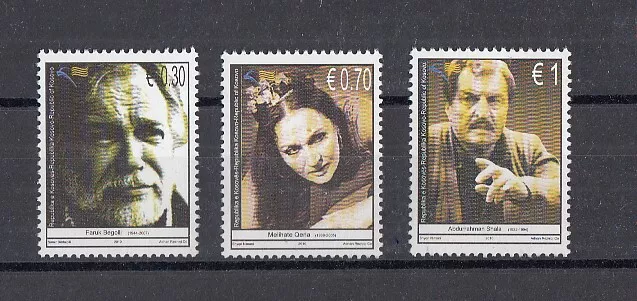 Kosovo 147 - 49 Kosovarischer Film (MNH)