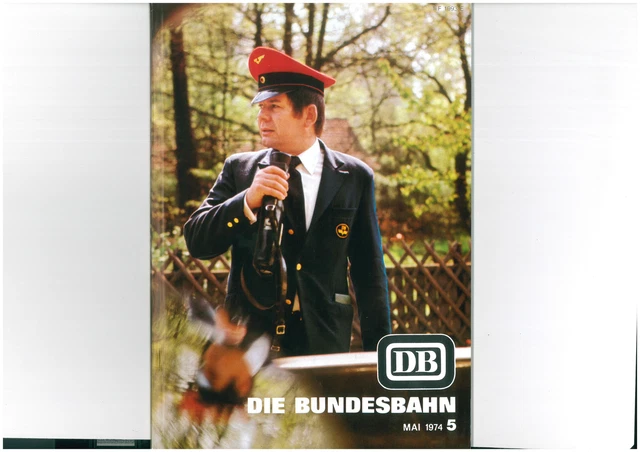 La Bundesbahn DB Rivista Maggio 1974 5/74 1609-14-94