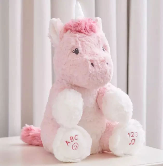 ~❤️~GUND Musical Soft Toy UNICORN Animated Clapping 1 year old Bday gift baby