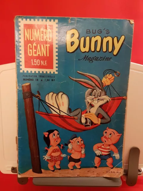 BD bugs bunny magazine n°18 numéro Géant