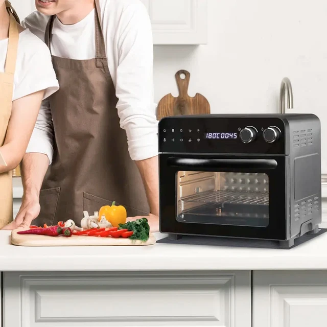KOGAN 23L DIGITAL MultiFunction Air Fryer Oven (1700W), 230°C + 7