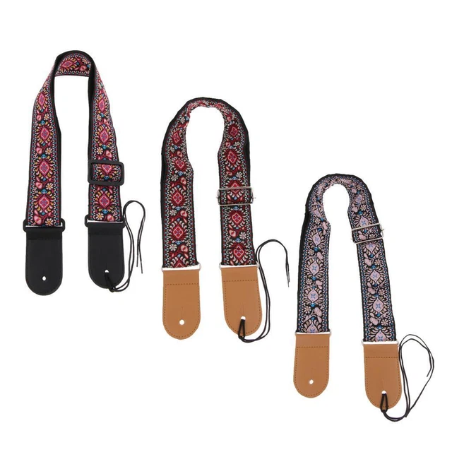 Acoustic Electric Guitar Strap Belt For Stringed Instrument