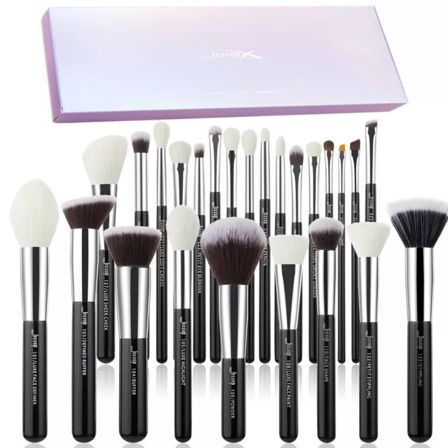 Jessup Make up Brushes Set 25Pcs Professional Makeup Brush Power Foundation Set