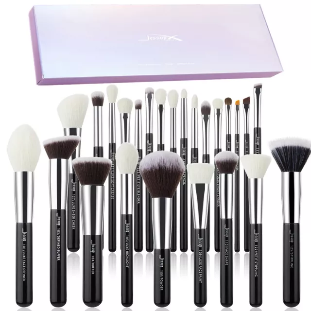 Jessup Makeup Brushes Set 15/25Pcs Face Powder Eyeshadow Make up Blush Brush Set
