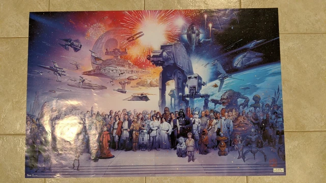 Star Wars Galaxy Tsuneo Sanda Poster #6263 Trends International 61cm x 91.5cm Star Wars Galaxy Tsuneo Sanda Poster #6263 Trends International 61cm x 91.5cm
