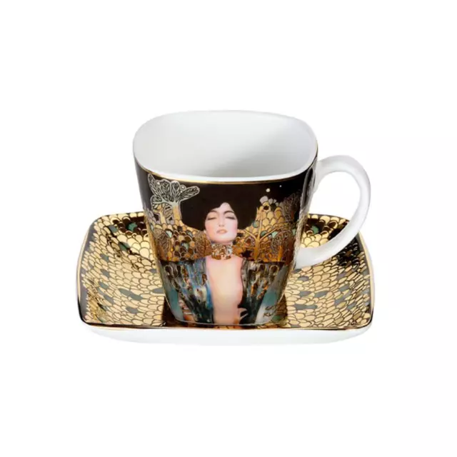 Goebel Judith I Espressotasse Artis Orbis Gustav Klimt Schwarz Bone China