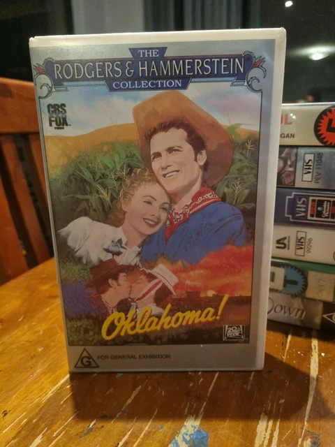 OKLAHOMA! 1955 CLASSIC VHS Video Tape - Rodgers & Hammerstein ...