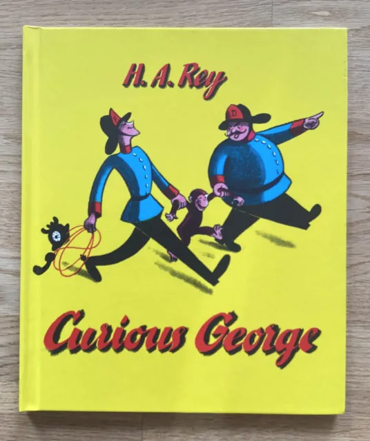 Curious George H.A. Rey Hardcover Book. 1970's edition. Excellent condition