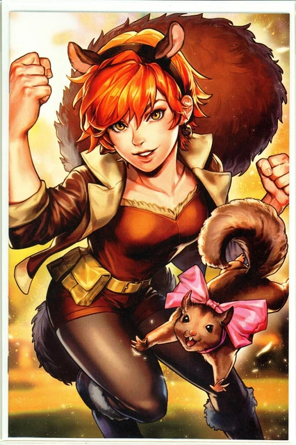 UNBEATABLE SQUIRREL GIRL #44 Battle Lines Virgin Variant NM Near Mint Marvel