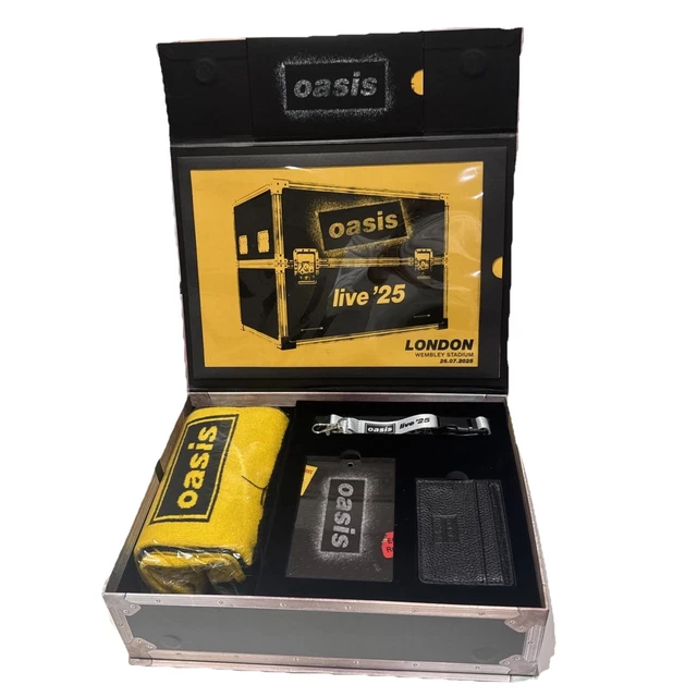 OASIS LIVE '25 VIP London 26/07 Collectors Box - Coasters £25.66