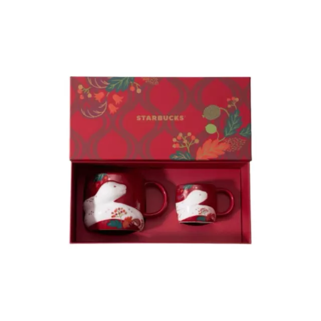 STARBUCKS 2025 CHINA Year of Snake 12oz and 3oz Mug Set 75.98