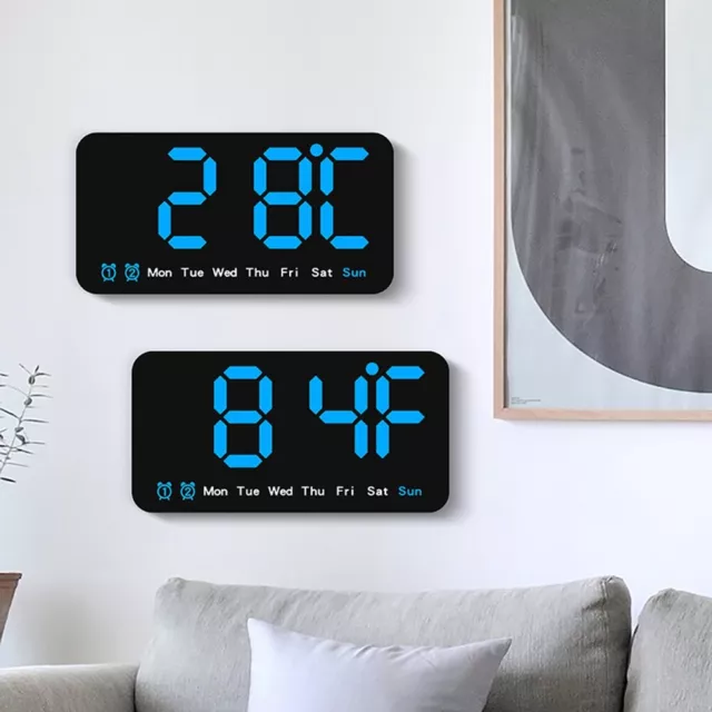 Horloge électronique à détection de température avec taille compacte et écr