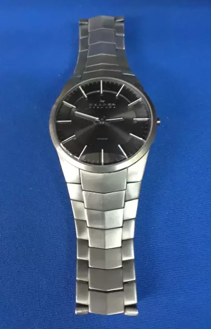 Skagen Denmark All Titanium Men`s Watch 694XLTXM